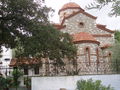 kostelík před hlavním městem Skopelos