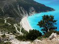 Krásná pláž Myrtos.