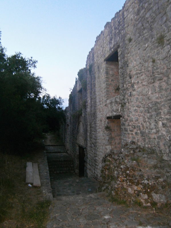 Zbytky benátské pevnosti